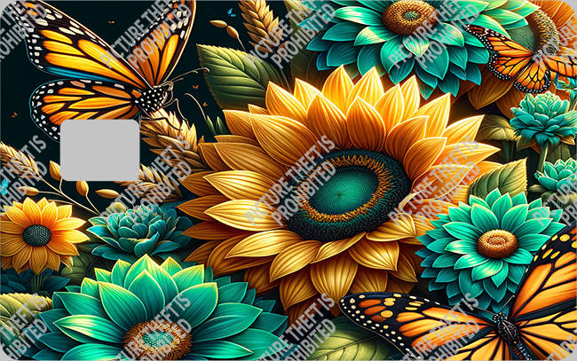 Bank  Card Sticker-BC-2132
